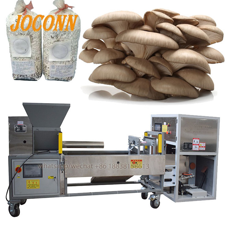 CE automatic mushroom growing equipment mushroom bagging machine mushroom substrate bag filling machine for square round bags