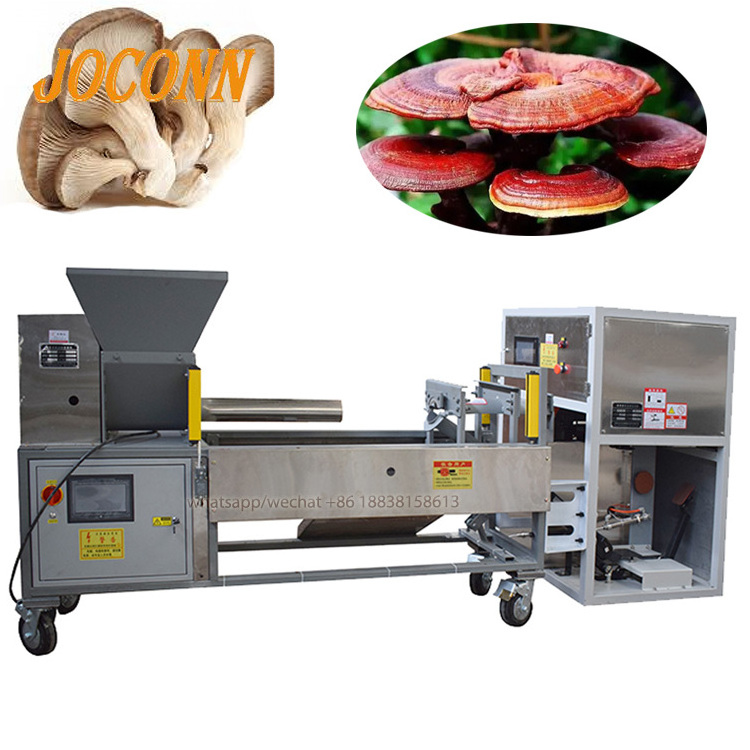 2022 hot sale oyster mushroom spawn Tremella fuciformis sack bag filling tying processing machine/edible fungus bagging line