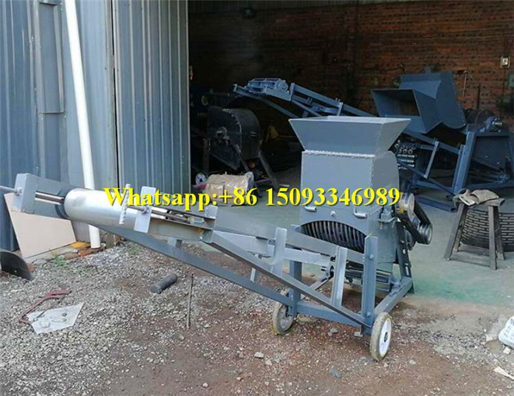 Hot sale cobblestone bricks grinder /construction waste ore disintegrator/fertilizer nursery soil crusher Seeding soil breaker