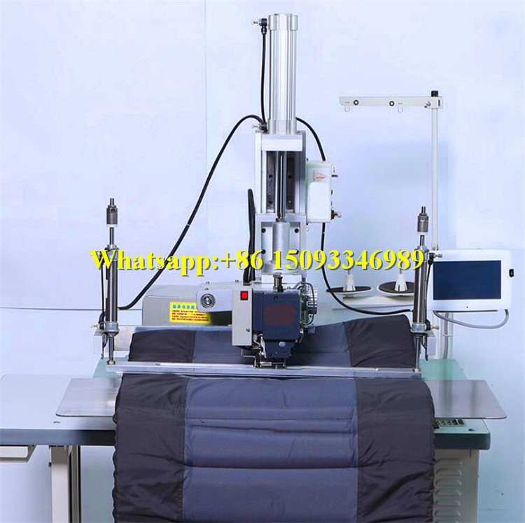 commercial Mattress dot tacking stitching machine/pillow round circle  sewing machine/Cushion Pattern  Sewing Making Machine