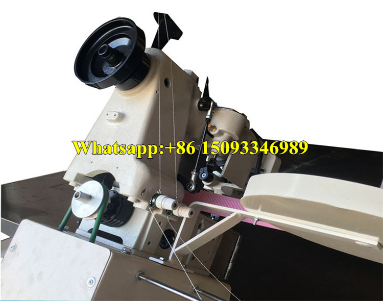 Simmons mattress tape edge banding making sewing machine/Spring mattress edge webbing machine/Mattress Tape Edge closing Machine