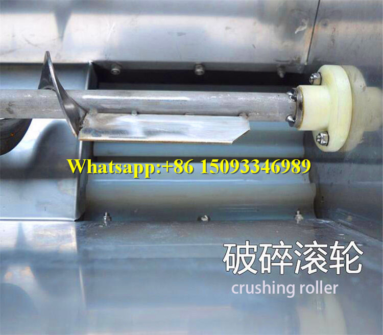 electric grape crusher with stem separator /grape destemmer/ grape stem removing machine price