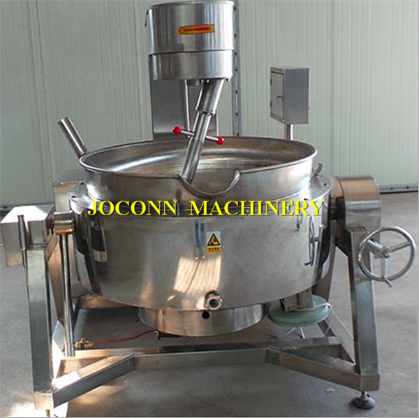 hard candy cooking pot / sugar melting Jacketed kettle / sirop Steam cooking kettle mixer