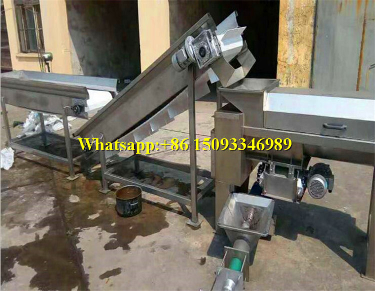 2t/h grape stem separating machine/Grape destemmer and crusher machine/ Grape Stalk Remove Machine