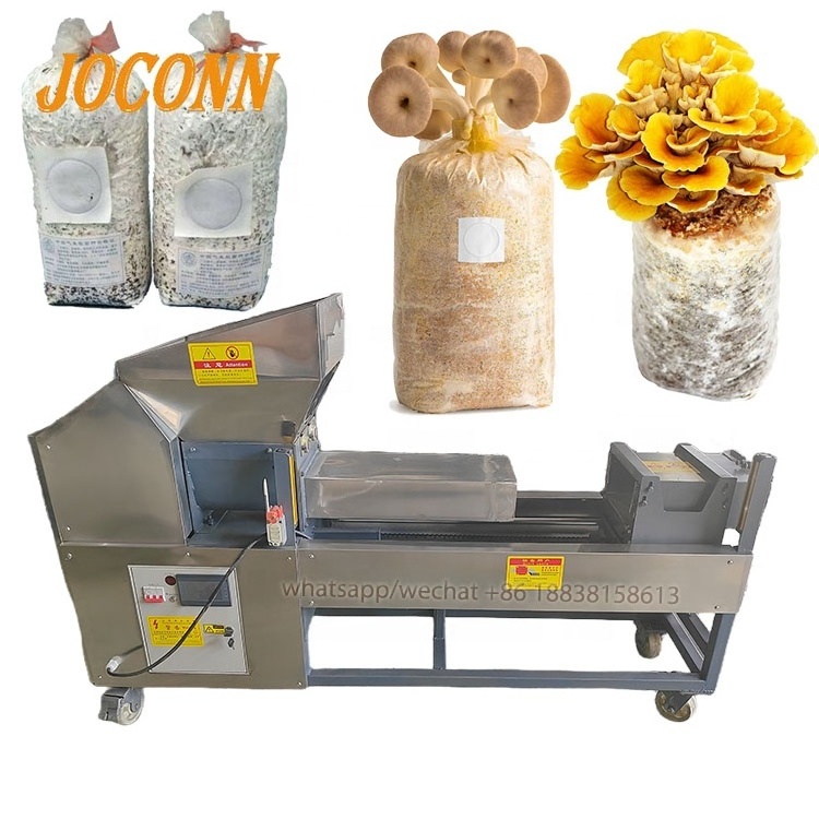 Professional oyster mushroom compost bagging machine mushroom growing equipment Mushroom substrate bagger for square round bags