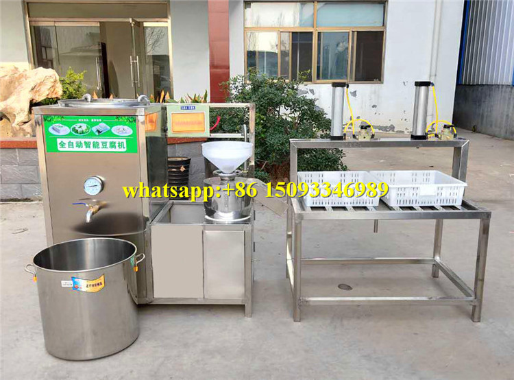 Commercial Soybean  Milk Boiler Grinder/ Soymilk Grinding Tofu Maker/ Tofu press Making Equipment Machine Price For Sale