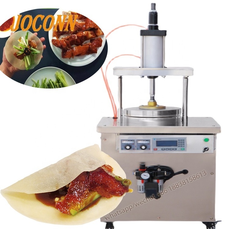 New design Pancake spring roll roast duck wrapper machine Roast Duck Cake Machine Thin pancake press machine for restaurant