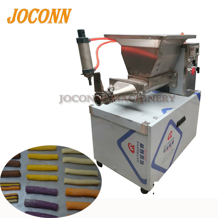 High performance chin chin cutter machine / chinchin strips pastry cutting machine /  dough divider cutter dough strip