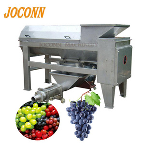 2t/h grape stem separating machine/Grape destemmer and crusher machine/ Grape Stalk Remove Machine