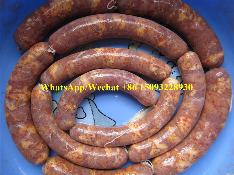 sausage salami  quantitative stuffer with knots  / meat sausage machine filler stuffer / chorizo sausage making machine