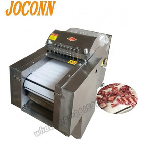 Whole fresh chicken meat chop cutting machine  Lamb leg mutton meat cube cutter chopper