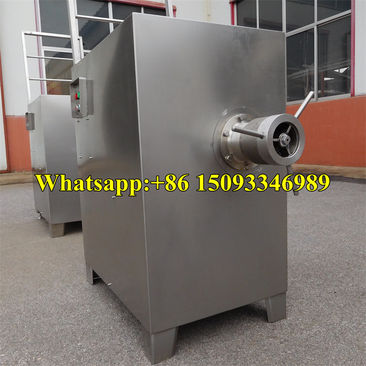 Professional meat and bone grinder/frozen poultry mincing grinding machine/frozen pork beef mutton meat crusher chopper machine