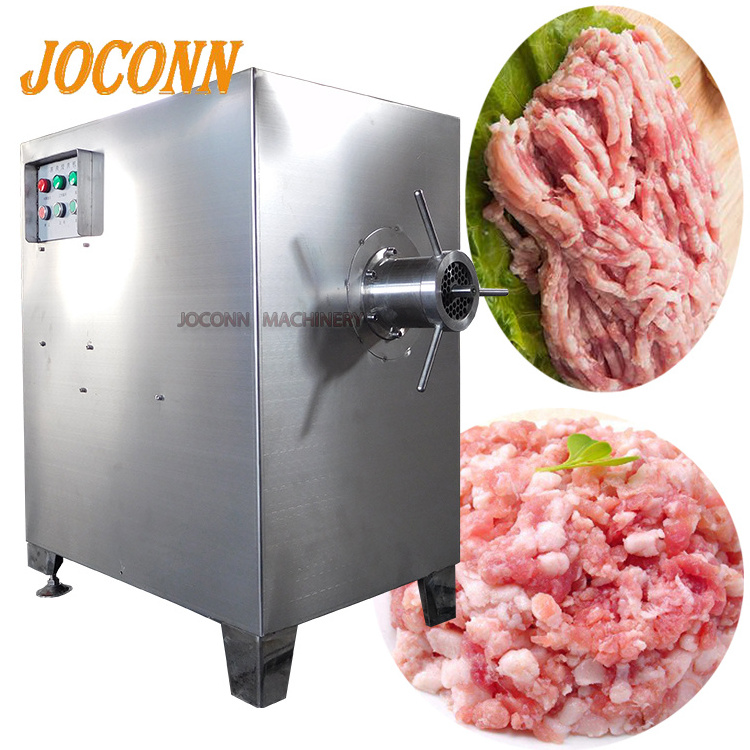 Professional meat and bone grinder/frozen poultry mincing grinding machine/frozen pork beef mutton meat crusher chopper machine