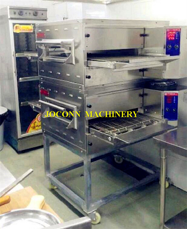 18inch gas  heating pizza oven /  conveyor pizza baking machine / natural gas 32inch pizza bread Tunnel oven