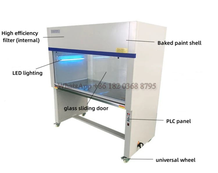 Hot sale horizontal air flow clean bench high efficient laminar flow cabinet vertical flow clean bench