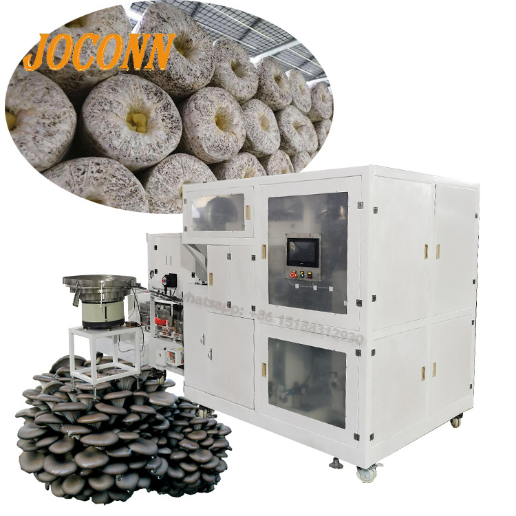 1300bags/h mushroom soild spawn inocalator shiitake mushroom bag punching inoculation machine