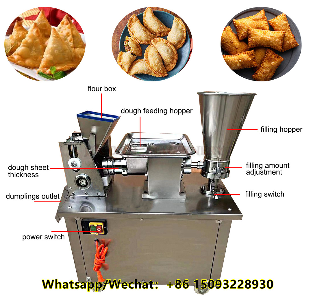 automatic samosa making machine empanada molding machine pelmeni folding machine