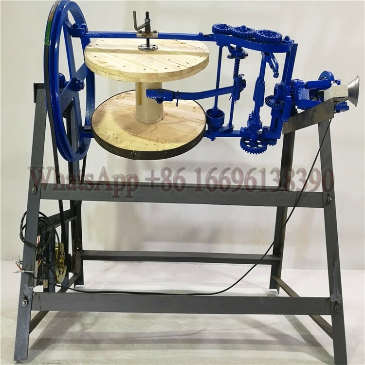 made in china sisal fiber rope making machine straw rope braiding machines straw rope knitting twisting machine