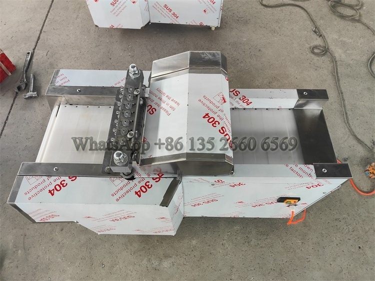 Hot selling chicken pork lamb cutting machine meat dicer machine frozen duck beef ribs slicer cutter machine