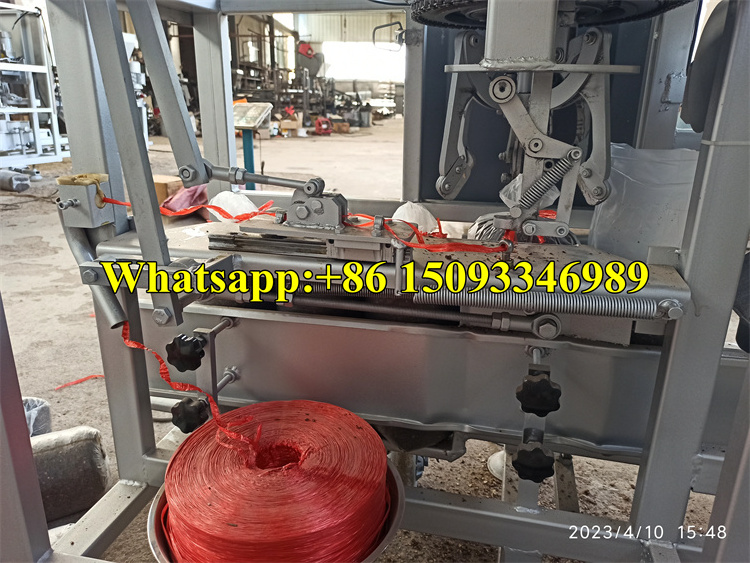 abalone mushroom pleurotus florida growing bag filling machine/King Oyster Mushroom cultivation bag  rope sealing tying machine