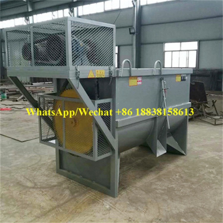 High efficiency edible fungus substrate blender mixer/Shii-take Oyster mushroom culture bagging machine mixing filling line