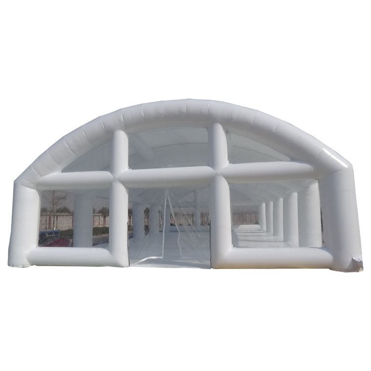 White large big facet low price inflatable room church clear tent of wedding party