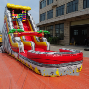 outdoor waterslides inflatable commercial PVC wet dry Combo bouncer jumper for party rental water park for kids and adults