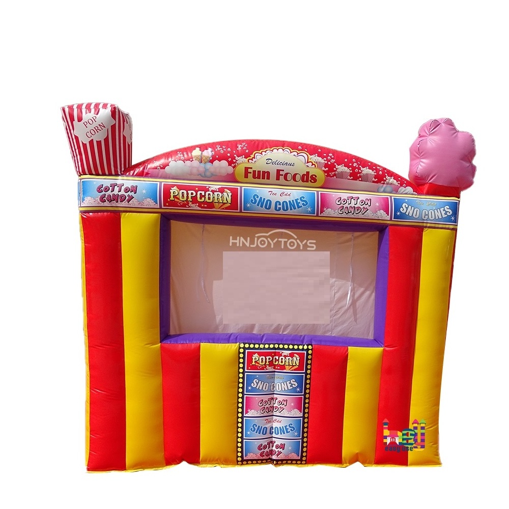 Custom Inflatable Party Tent Ice Cream Booth Inflatables Ticket Booth Blow Up Concession Tent for Sale