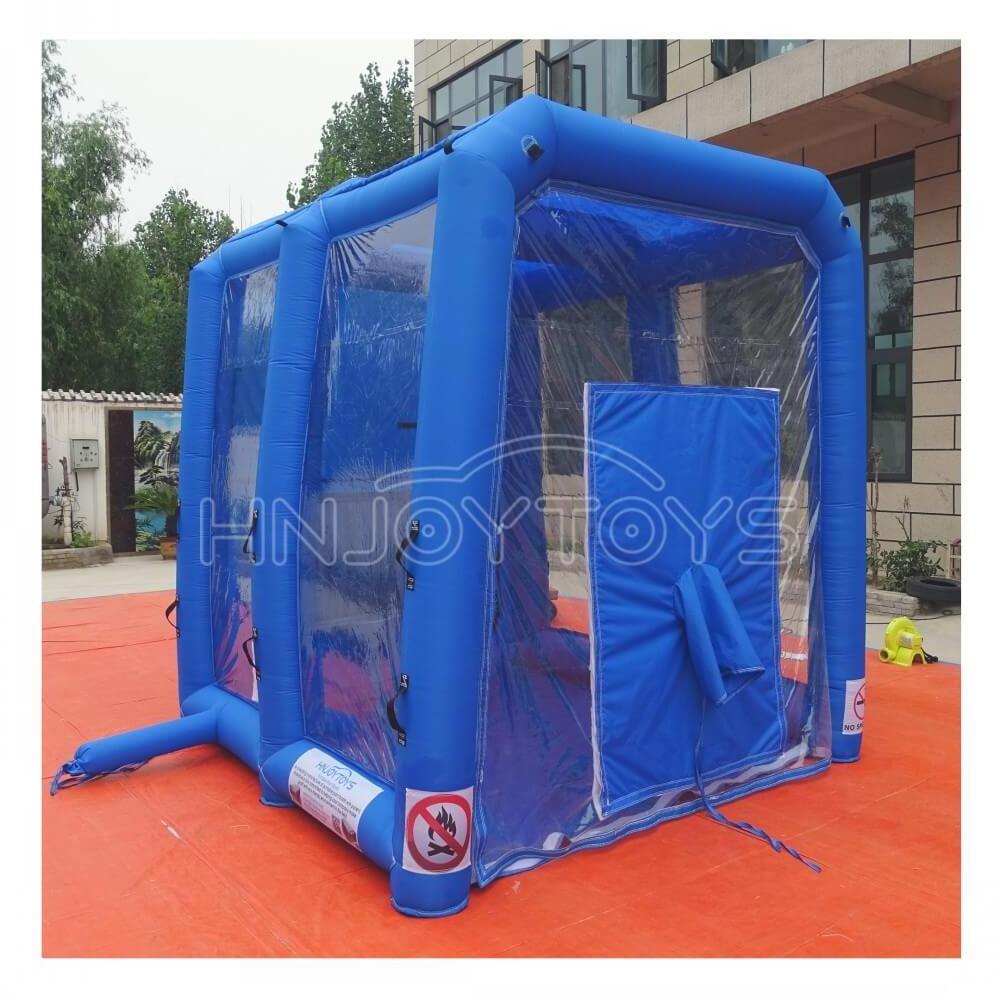 Motorcycle small spray paint booth for sale design customized size used car auto workshop inflatable room