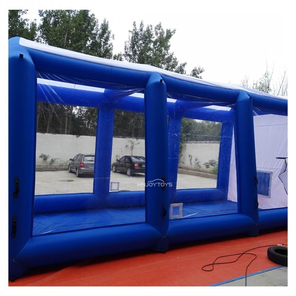 Car body shop paint booth for sell inflatable portable mobile easy install workshop equipment garage spray booths