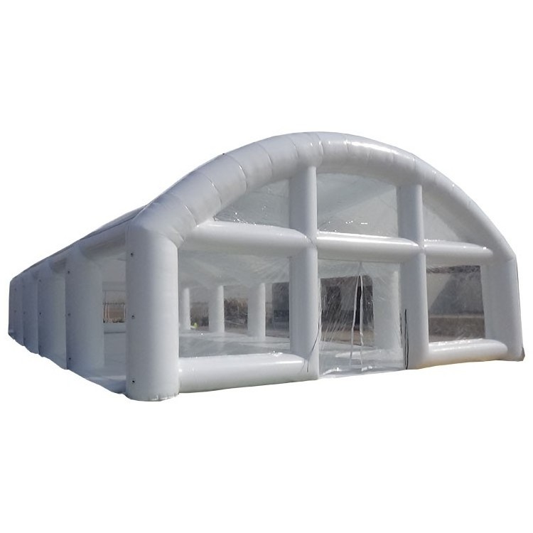 White large big facet low price inflatable room church clear tent of wedding party