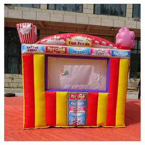 Commercial Carnival Mini Treat Shop Inflatable Food Drink Concession Stand Tent Booth