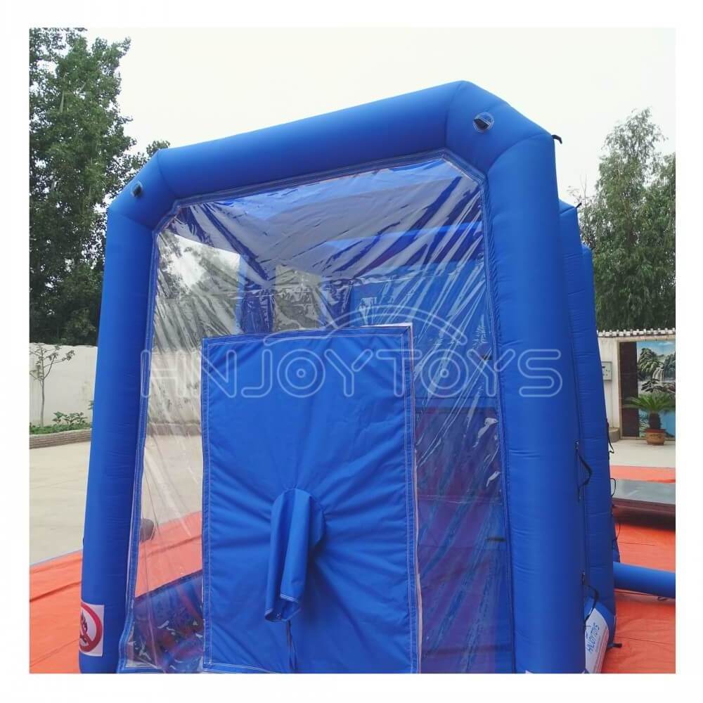 Motorcycle small spray paint booth for sale design customized size used car auto workshop inflatable room