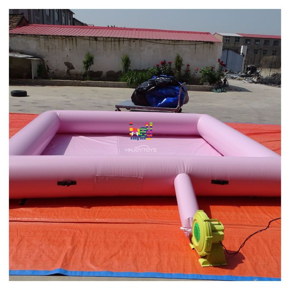 Amusement park bumper cars pink inflatable perimeter commercial PVC inflatable race track for bumper cars