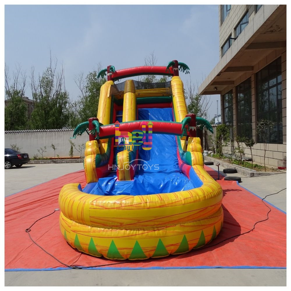 Cheap commercial pool slides for inground pools large inflatable water slide for party rentals