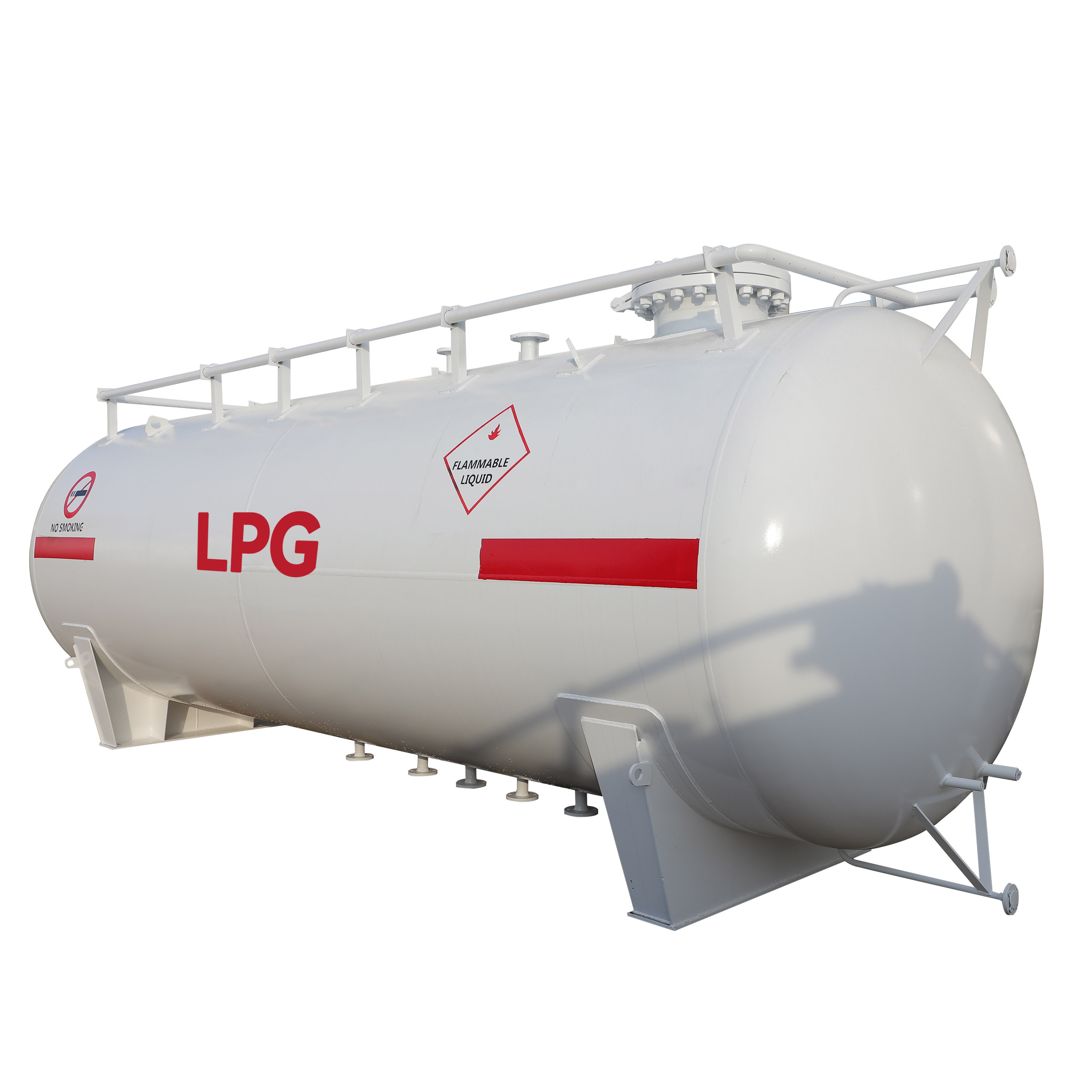 20000 Liters LPG Cooking Gas Storage Tank Autogas Station Tank