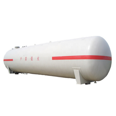 LPG aboveground gas storage tank 10m3 Horizontal type cooking Industrial Pressure storage tank