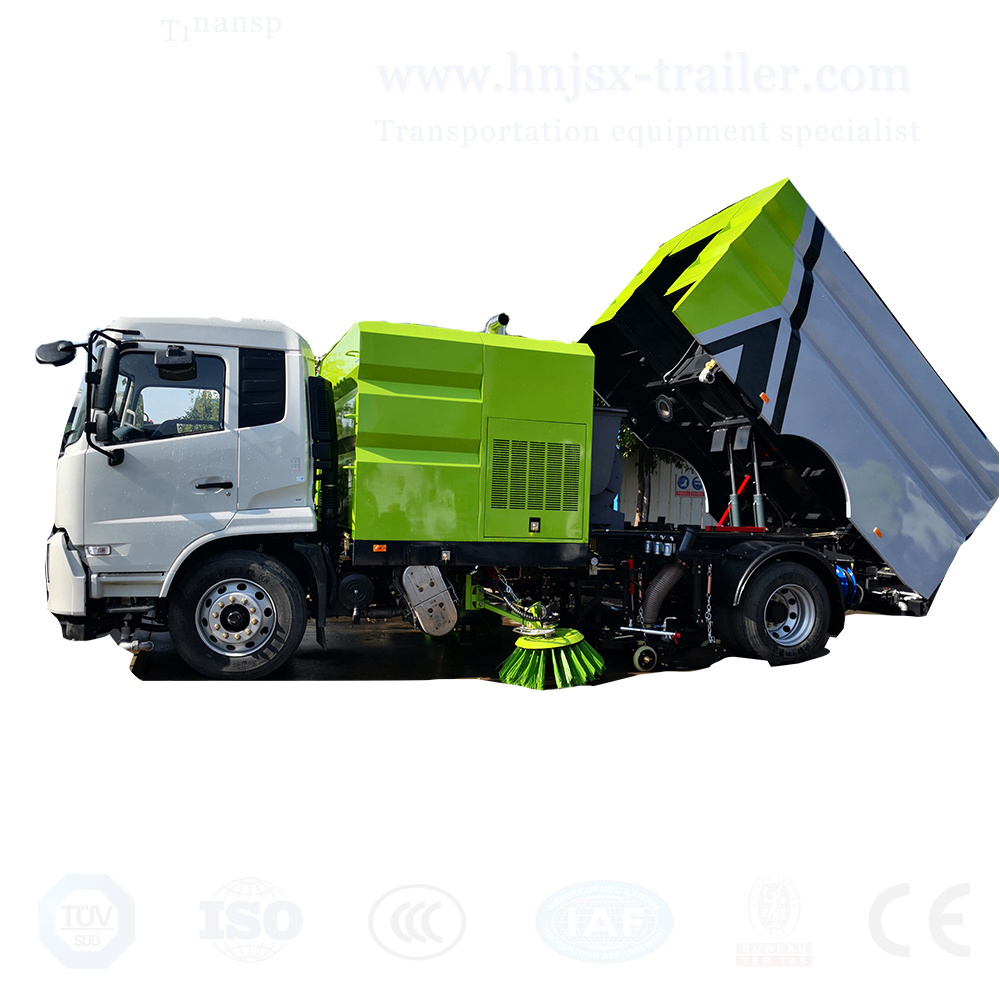 High Quality Dongfeng Street Clean Equipment Road Sweeper Vehicle 14000L for sale