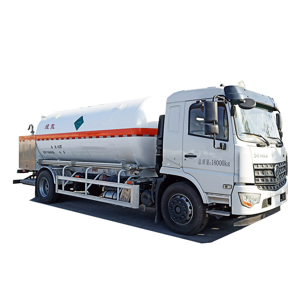 factory price 10000 liters  Low temperature liquid nitrogen lng o2 co2 tank truck