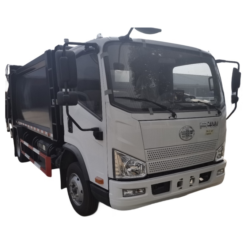 JAW mini good price 5-6CBM garbage compactor compression truck