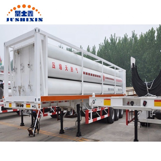 Compressed Natural Gas helium hydrogen h2 cng tube trailer