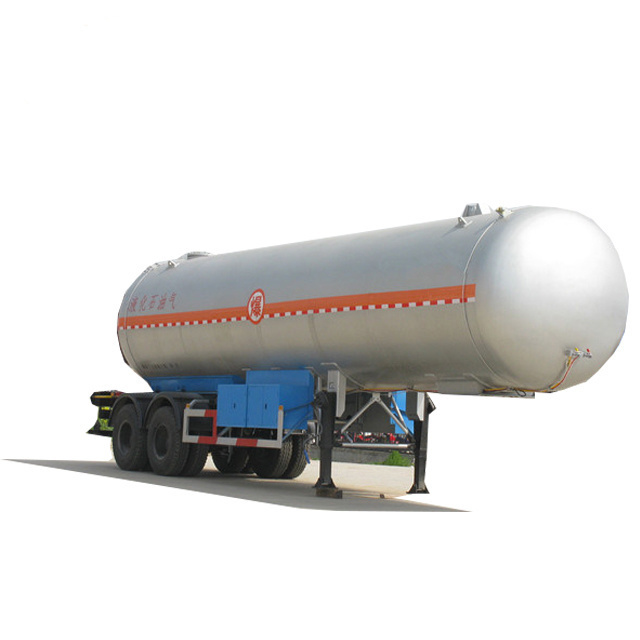 Max 61.9CBM LPG propane liquidized gas transport tractor trailer tanker semi trailer