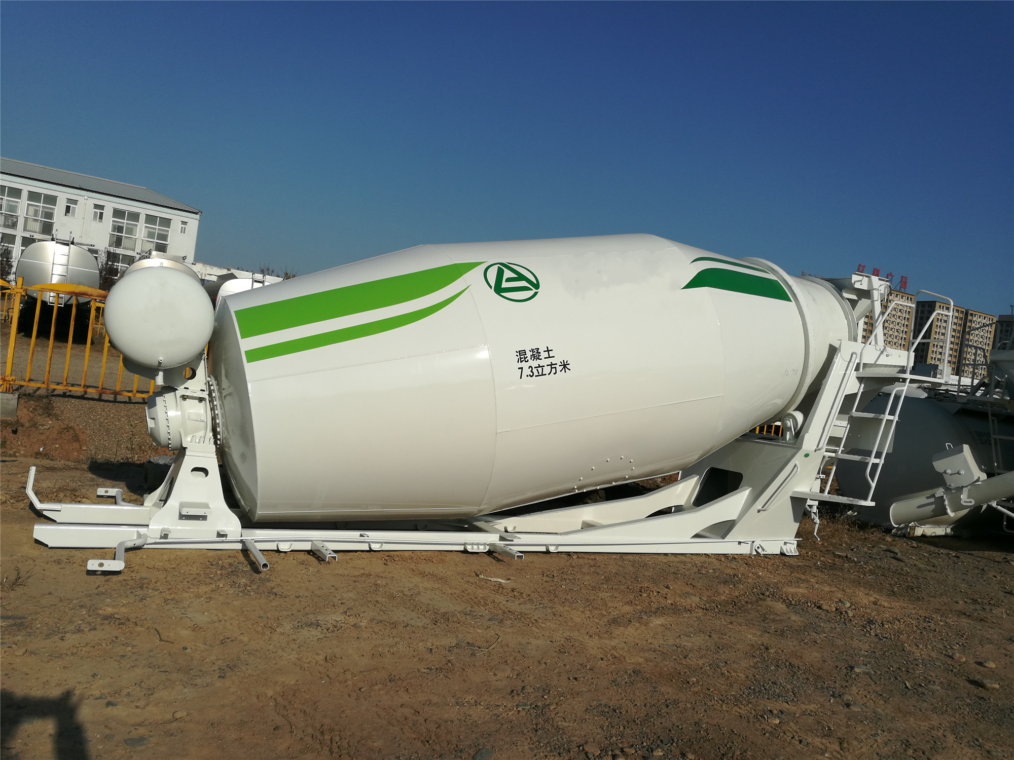 Customized New 8 cbm Concrete Mixers Truck Body Mixing Drum