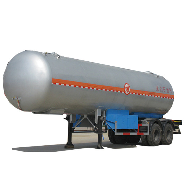 China Factory Price 3 Axle Lpg Tank Semi Trailer for Sale