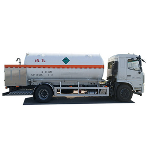 factory price 10000 liters  Low temperature liquid nitrogen lng o2 co2 tank truck