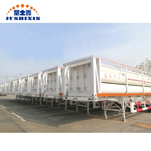 Compressed Natural Gas helium hydrogen h2 cng tube trailer