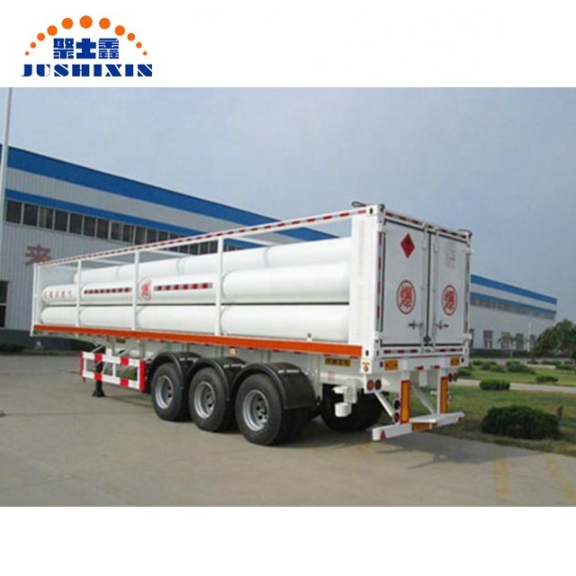 Compressed Natural Gas helium hydrogen h2 cng tube trailer