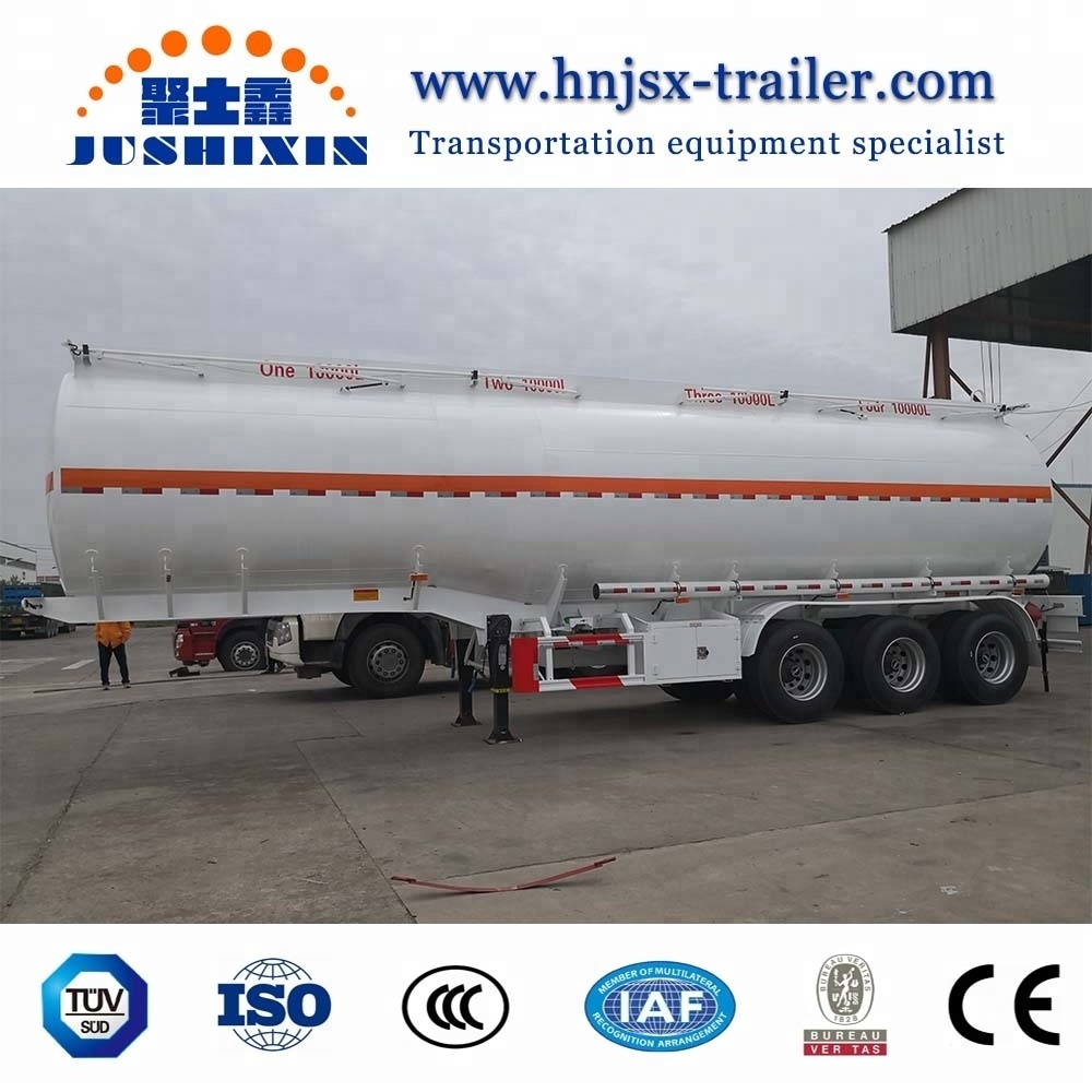 3 Axles 40KL 42KL 45KL 48 KL 60KL Oil Petrol Petroleum Fuel Tanker For Sale