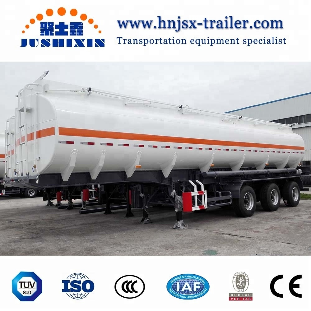 3 Axles 40KL 42KL 45KL 48 KL 60KL Oil Petrol Petroleum Fuel Tanker For Sale