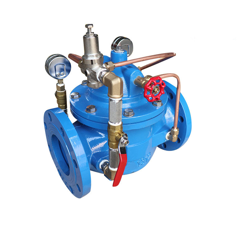 Water pipes automatic emergency shut-off valve flow control regulator valve globe valve for sale